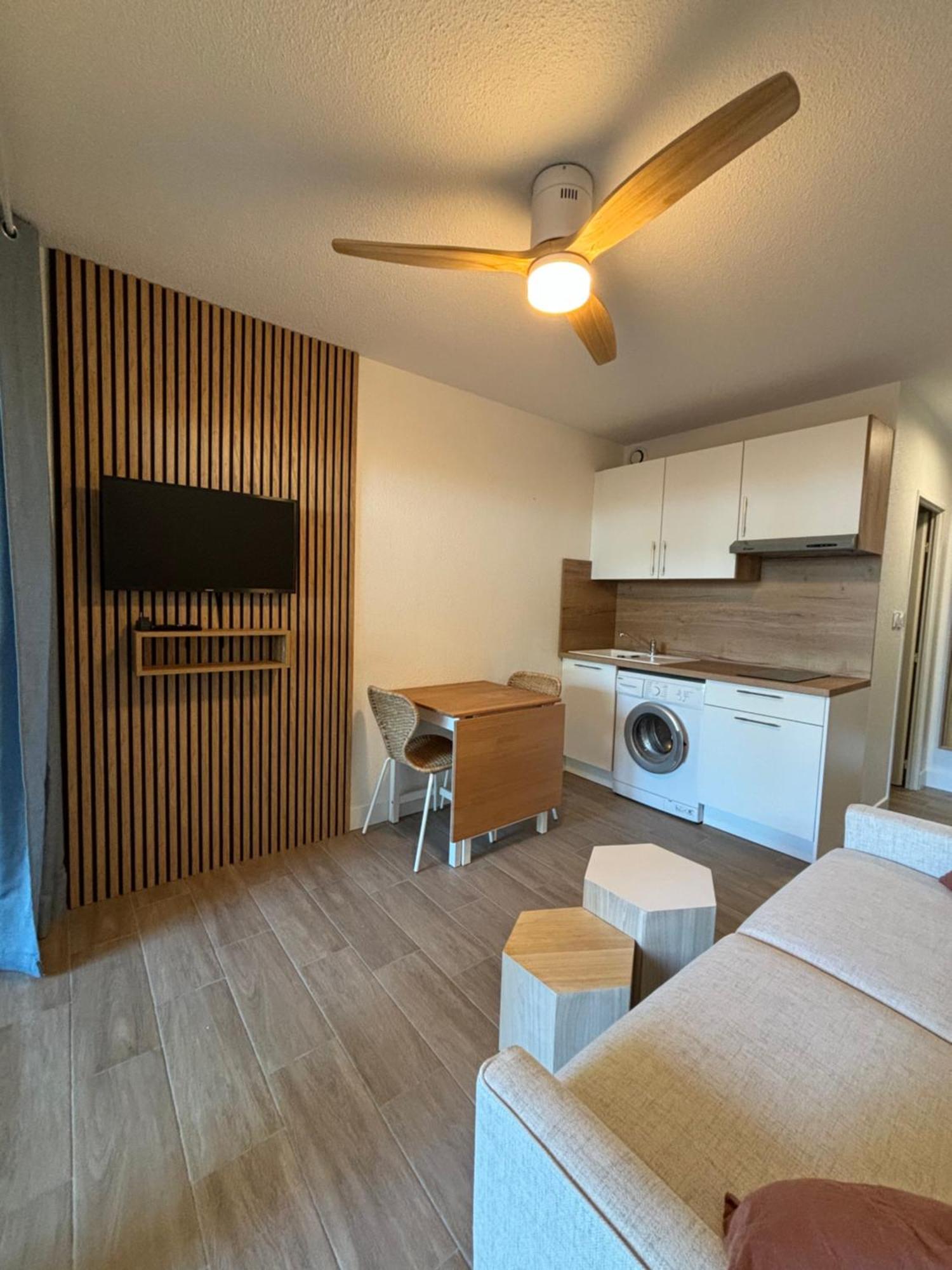 Studio Avec Jardin Front De Mer Аржель-сюр-Мер Экстерьер фото